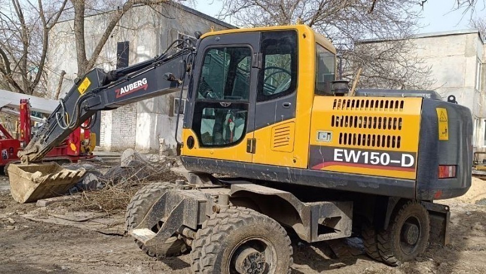⬆️ ЭКСКАВАТОР    КОЛЕСНЫЙ Zauberg    3 500 руб/час без НДС
